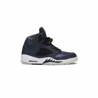 Dámské Boty Air Jordan 5 Retro Šedá Černá Tmavě Modrá