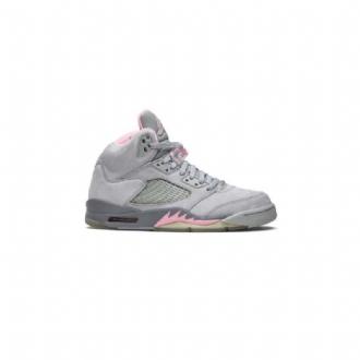 Dámské Boty Air Jordan 5 Retro Stříbrný Růžová Šedá
