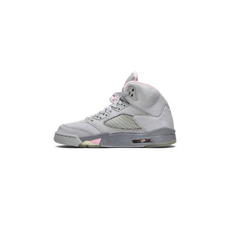 Dámské Boty Air Jordan 5 Retro Stříbrný Růžová Šedá