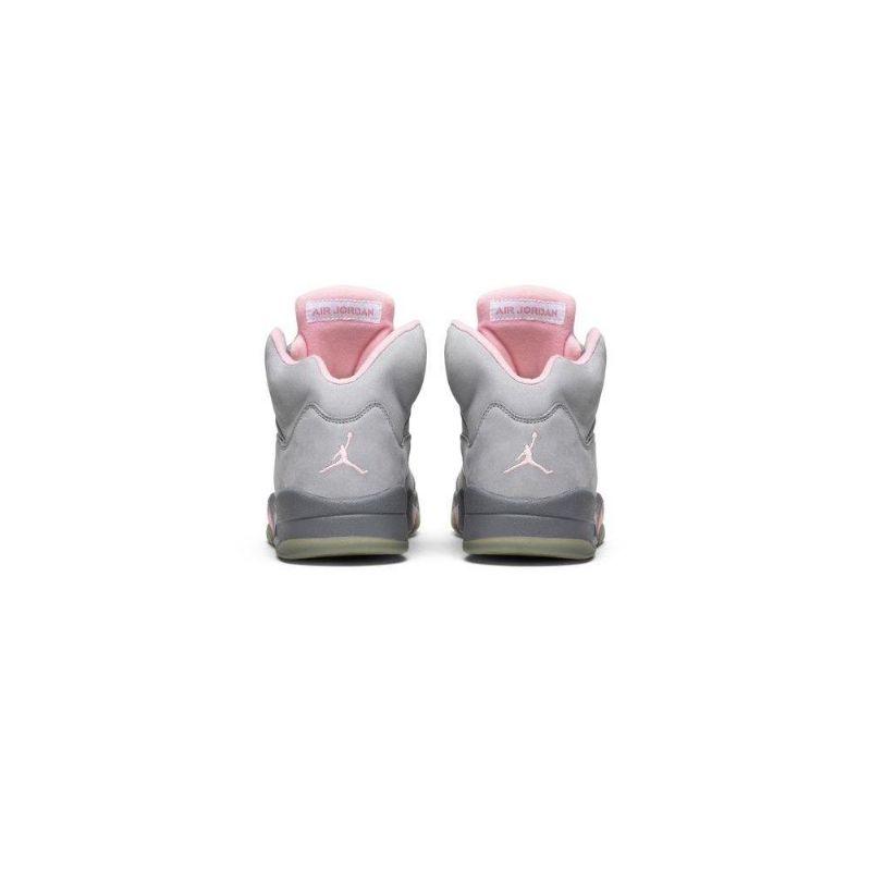 Dámské Boty Air Jordan 5 Retro Stříbrný Růžová Šedá