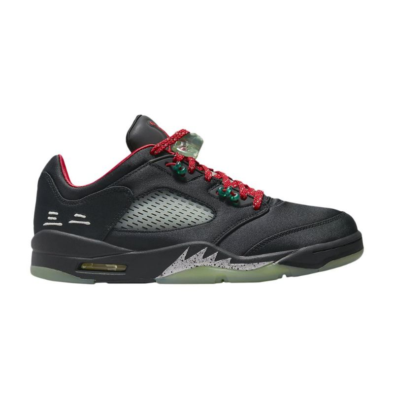 Pánské Boty Air Jordan 5 Clot Retro Low Černá Zelená Červená Stříbrná