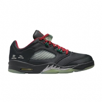 Pánské Boty Air Jordan 5 Clot Retro Low Černá Zelená Červená Stříbrná