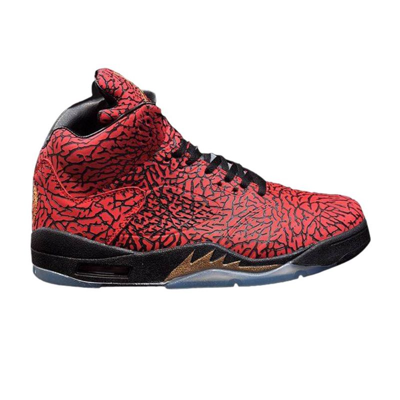 Pánské Boty Air Jordan 5 Fbcc Retro Červené Černá