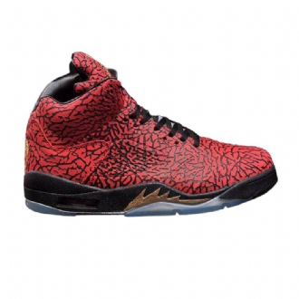 Pánské Boty Air Jordan 5 Fbcc Retro Červené Černá