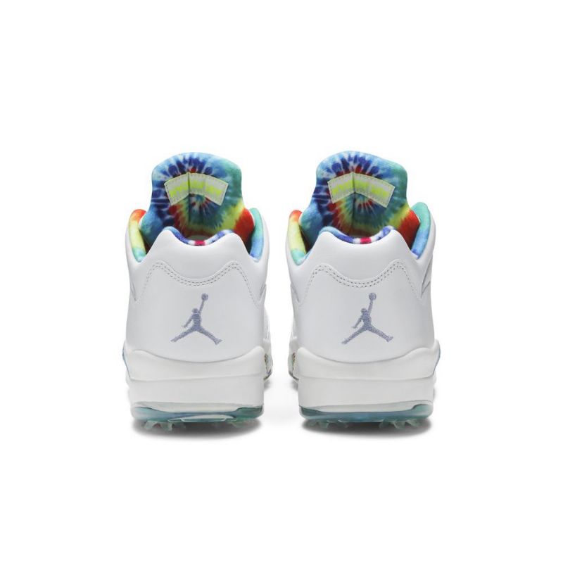 Pánské Boty Air Jordan 5 Low Golf Bílý Vícebarevná
