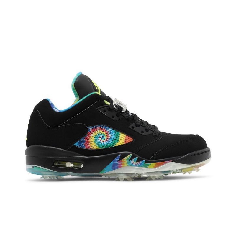 Pánské Boty Air Jordan 5 Low Golf Černá Vícebarevná