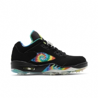 Pánské Boty Air Jordan 5 Low Golf Černá Vícebarevná