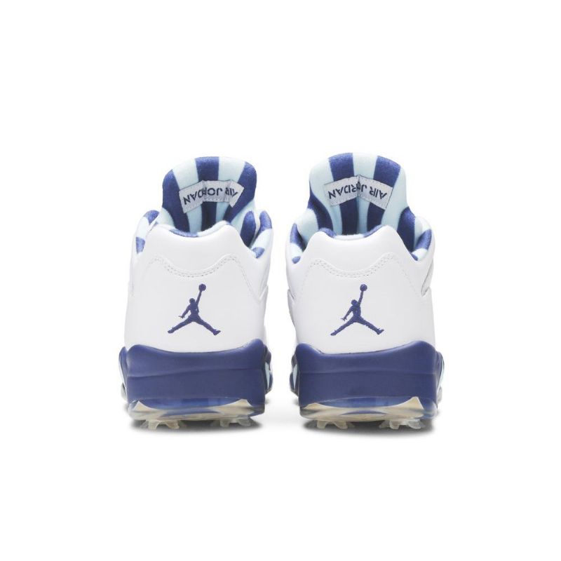 Pánské Boty Air Jordan 5 Low Golf Nrg Bílý Modrý
