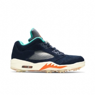Pánské Boty Air Jordan 5 Low Golf Nrg Tmavě Modrá Stříbrný Modrý