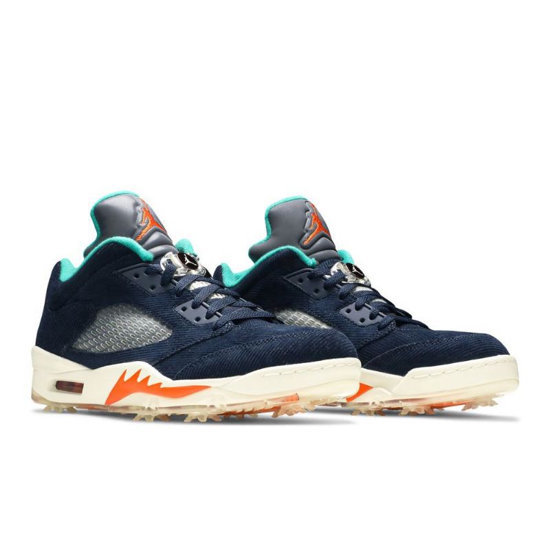 Pánské Boty Air Jordan 5 Low Golf Nrg Tmavě Modrá Stříbrný Modrý