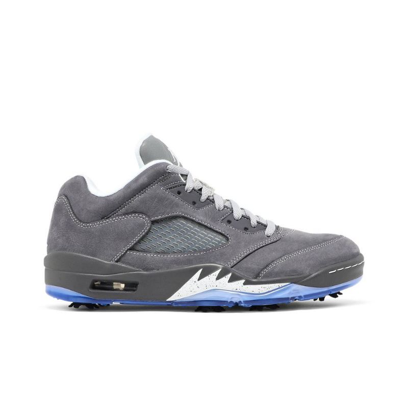 Pánské Boty Air Jordan 5 Low Golf Šedá Bílý