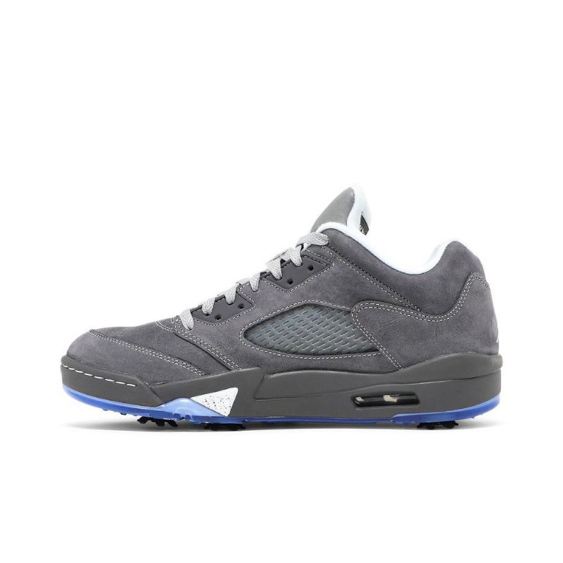 Pánské Boty Air Jordan 5 Low Golf Šedá Bílý
