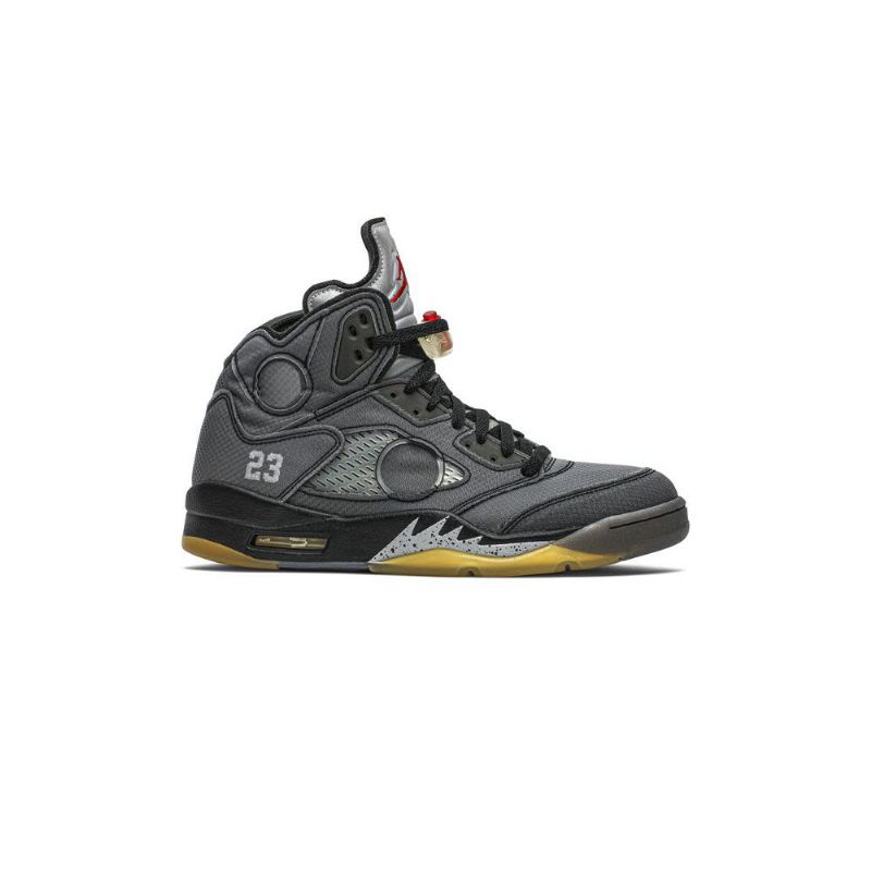 Pánské Boty Air Jordan 5 Off-bílý Retro Sp Černá Stříbrný Červené Zlatý