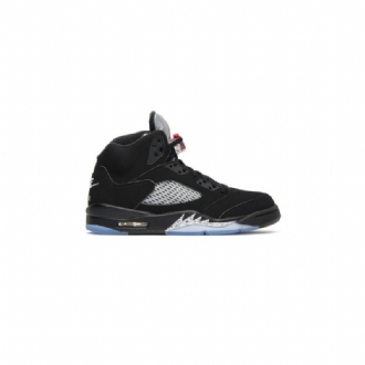 Pánské Boty Air Jordan 5 Og Černá Stříbrný Červené