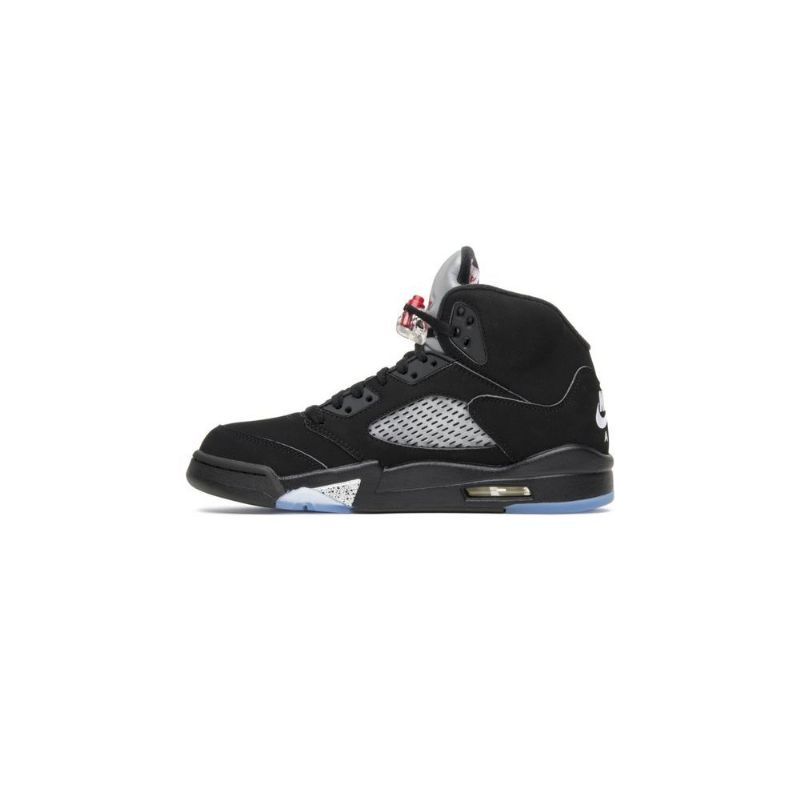 Pánské Boty Air Jordan 5 Og Černá Stříbrný Červené