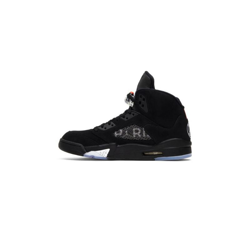 Pánské Boty Air Jordan 5 Paris Saint-germain Retro Černá Červené Bílý