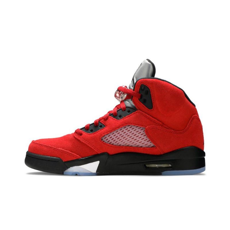 Pánské Boty Air Jordan 5 Retro Červené Černá Stříbrný