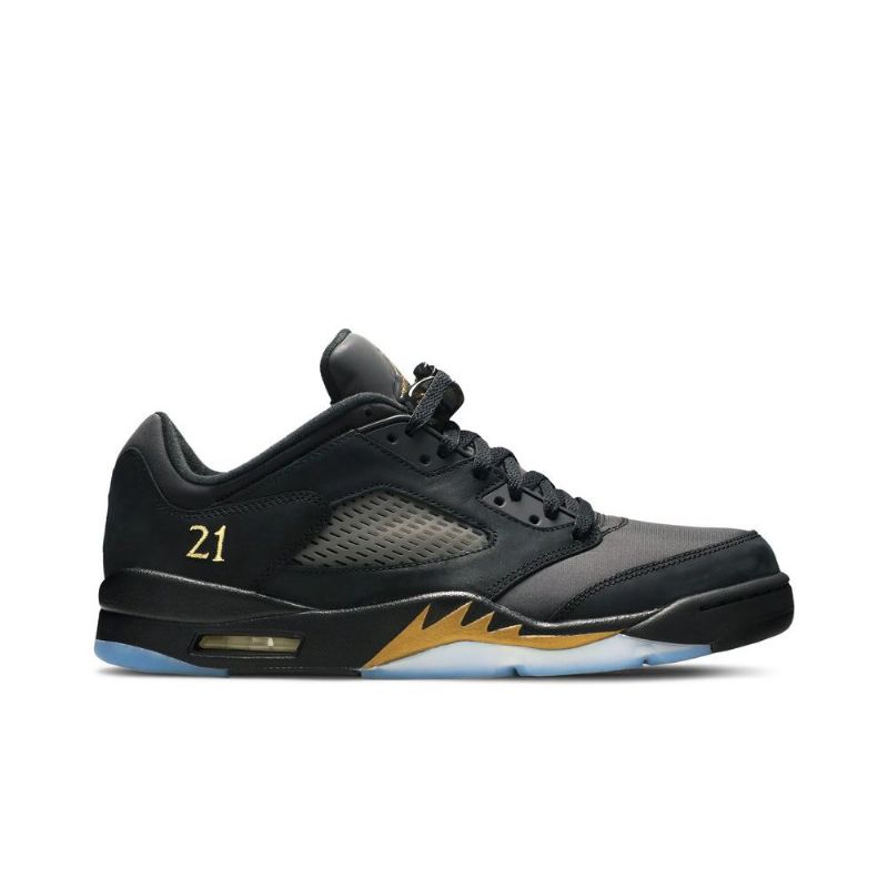 Pánské Boty Air Jordan 5 Retro Low Wings Černá Zlatý