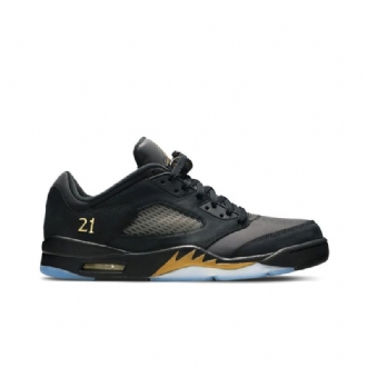 Pánské Boty Air Jordan 5 Retro Low Wings Černá Zlatý