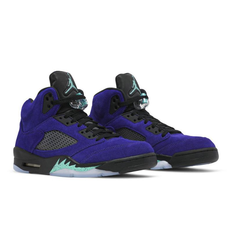 Pánské Boty Air Jordan 5 Retro Nachový Černá Tyrkys