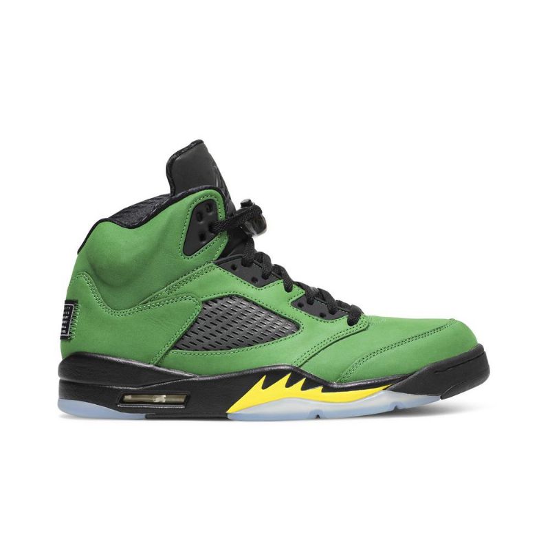 Pánské Boty Air Jordan 5 Retro Se Zelená Černá