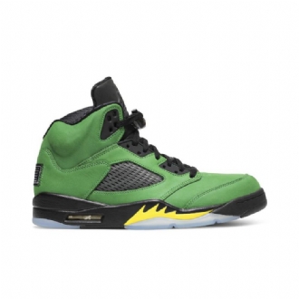 Pánské Boty Air Jordan 5 Retro Se Zelená Černá