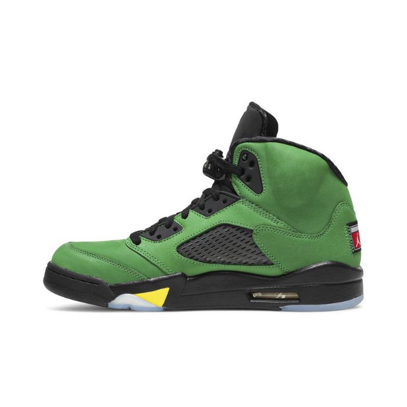 Pánské Boty Air Jordan 5 Retro Se Zelená Černá