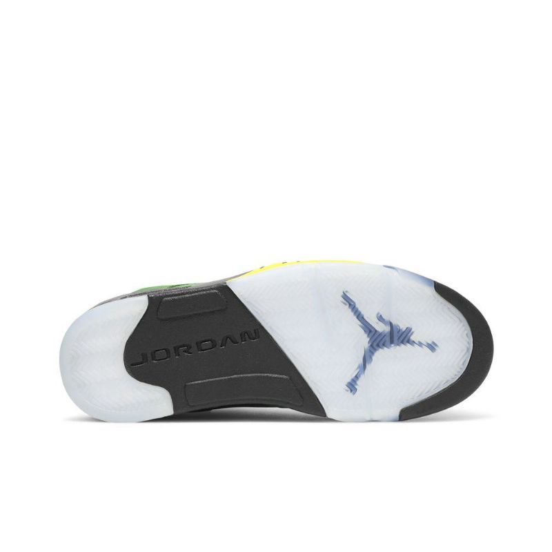 Pánské Boty Air Jordan 5 Retro Se Zelená Černá