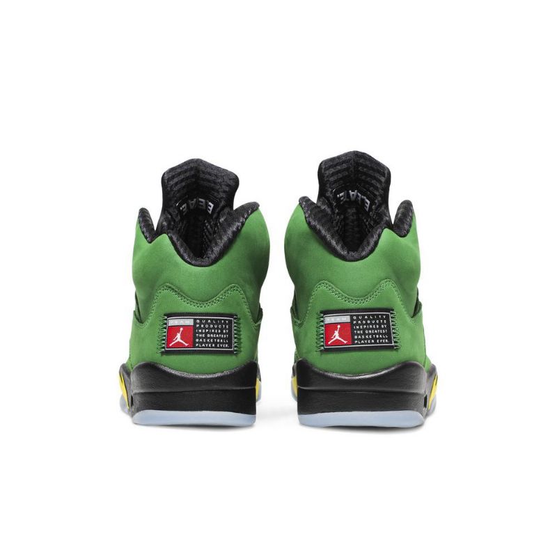 Pánské Boty Air Jordan 5 Retro Se Zelená Černá
