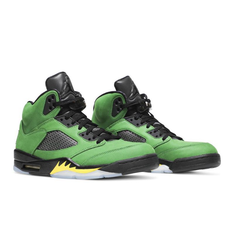 Pánské Boty Air Jordan 5 Retro Se Zelená Černá