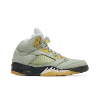 Pánské Boty Air Jordan 5 Retro Zelená Žlutá