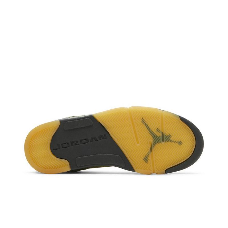 Pánské Boty Air Jordan 5 Retro Zelená Žlutá