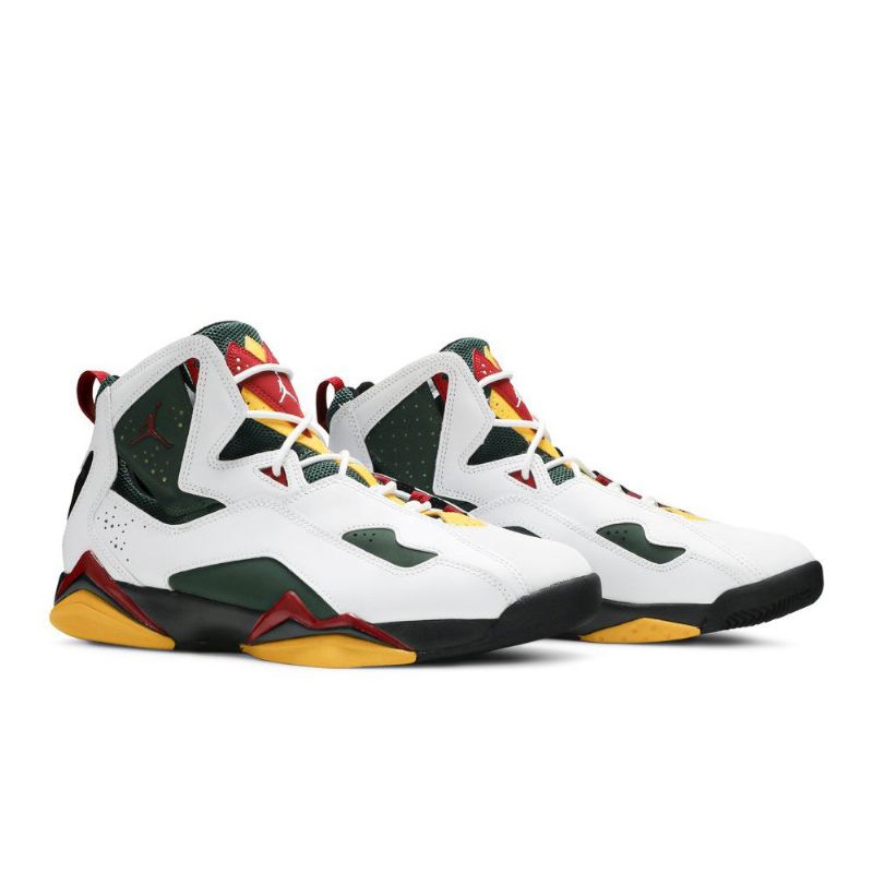 Pánské Boty Air Jordan True Flight Bílá Červená Zelená Žlutá