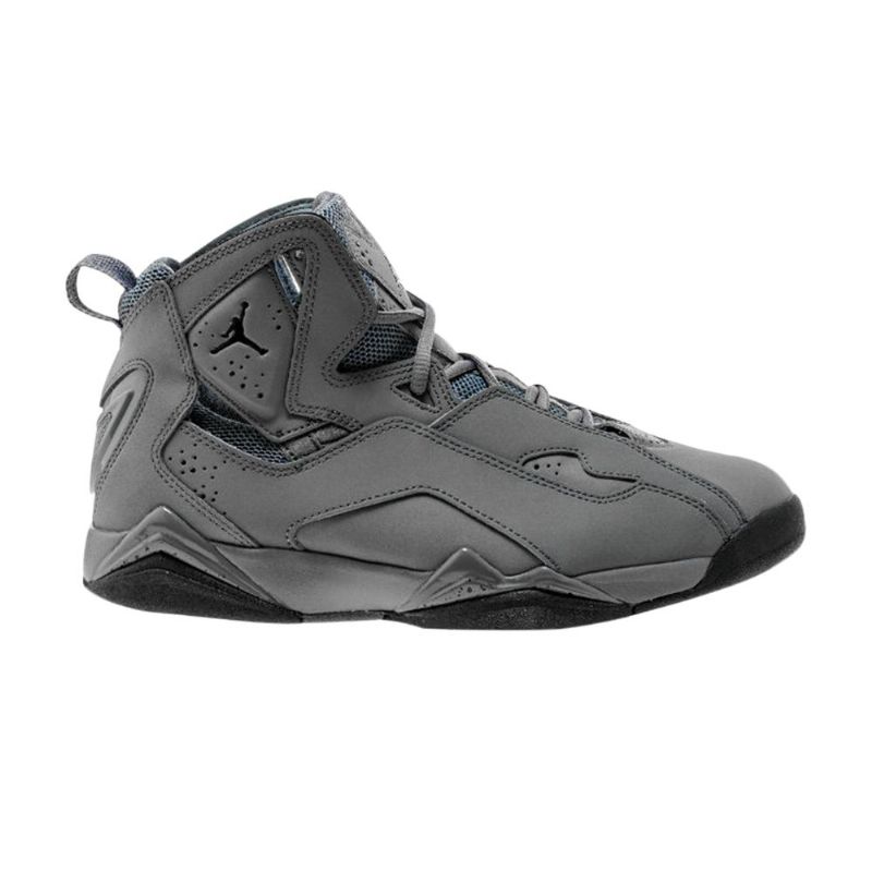 Středně Šedé Černé Pánské Boty Air Jordan True Flight