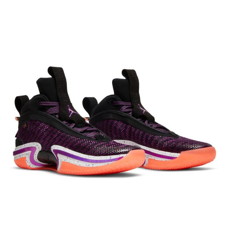 Pánské Boty Air Jordan 36 Černá Nachový Bílý Růžová