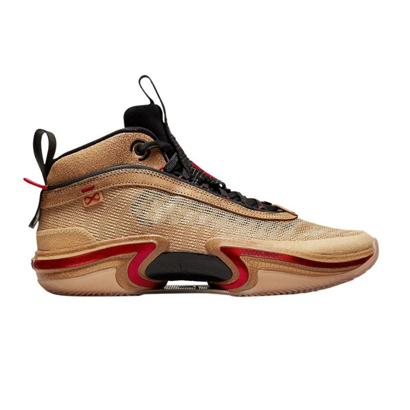 Pánské Boty Air Jordan 36 Rui Hachimura Hnědý Černá Červené