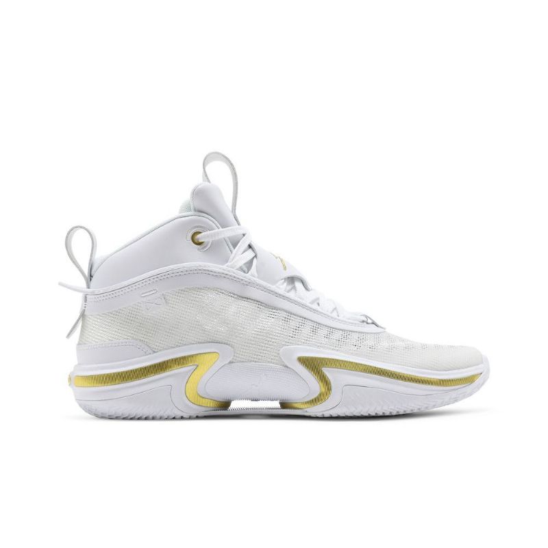 Pánské Boty Air Jordan 36 Z Bílého Zlata