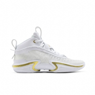 Pánské Boty Air Jordan 36 Z Bílého Zlata