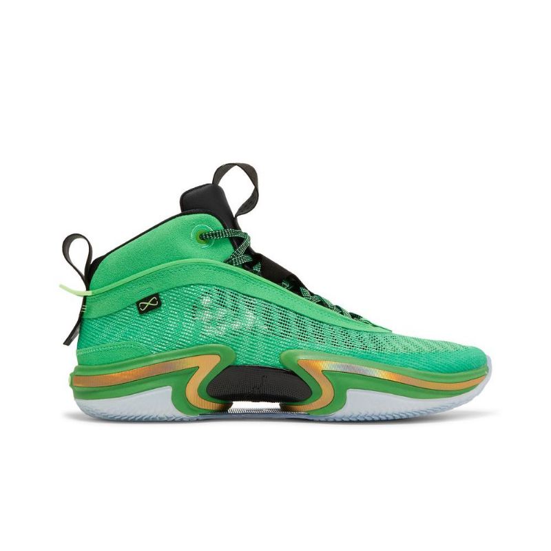 Pánské Boty Air Jordan 36 Zelená Černá Zlatý