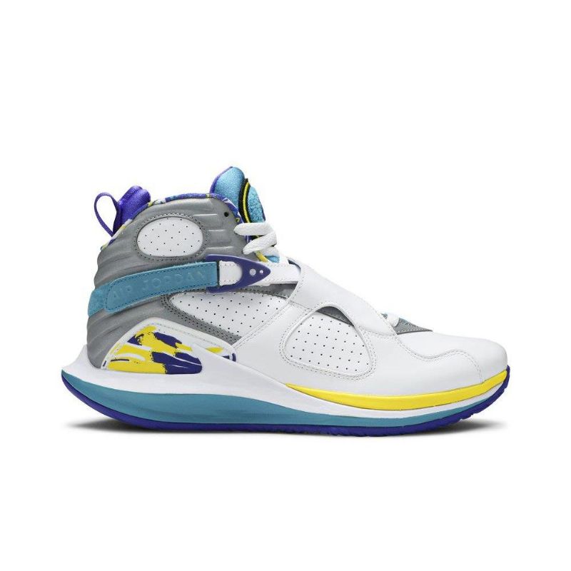 Dámské Boty Air Jordan 8 Nikecourt Air Zoom Zero Bílý Modrý Šedá