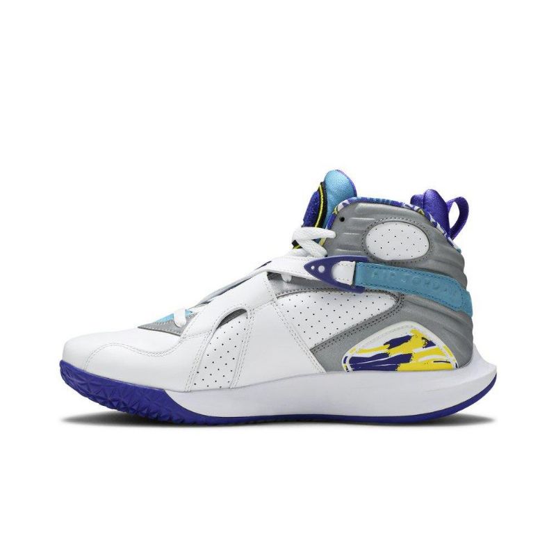 Dámské Boty Air Jordan 8 Nikecourt Air Zoom Zero Bílý Modrý Šedá
