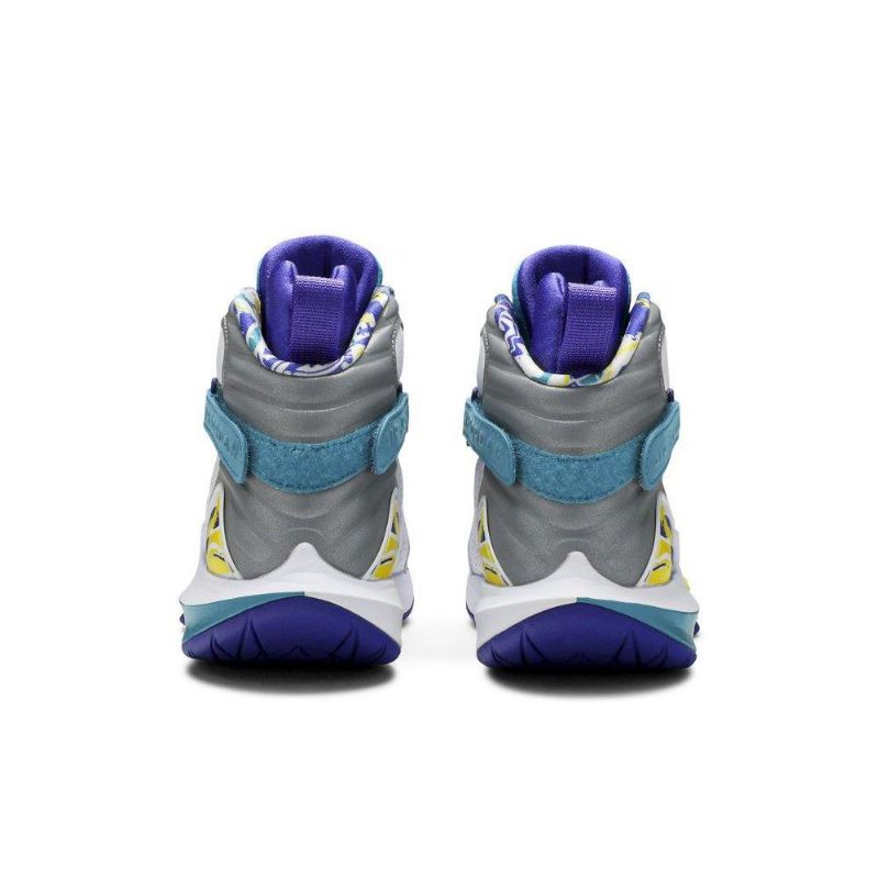 Dámské Boty Air Jordan 8 Nikecourt Air Zoom Zero Bílý Modrý Šedá