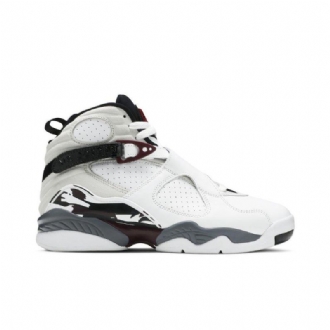 Dámské Boty Air Jordan 8 Retro Bílý Černá Šedá Bordeaux