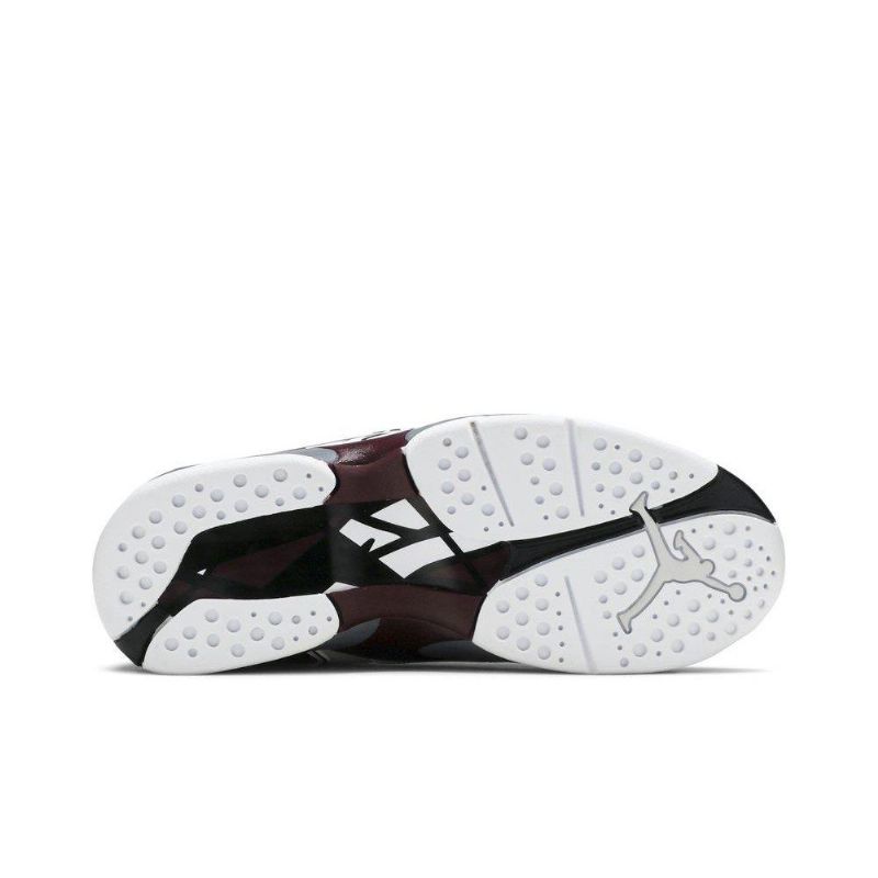 Dámské Boty Air Jordan 8 Retro Bílý Černá Šedá Bordeaux