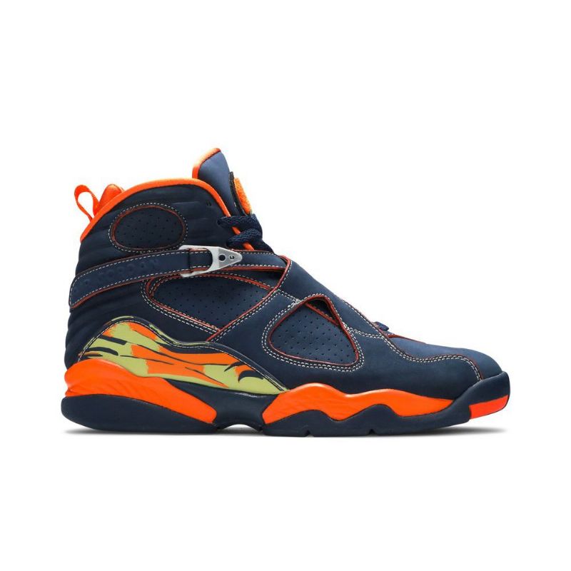 Pánské Boty Air Jordan 8 Retro Ls Tmavě Modrá Oranžový Zelená