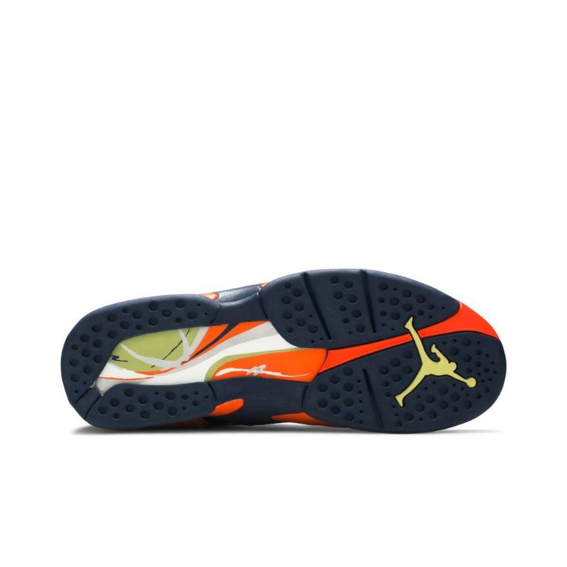 Pánské Boty Air Jordan 8 Retro Ls Tmavě Modrá Oranžový Zelená