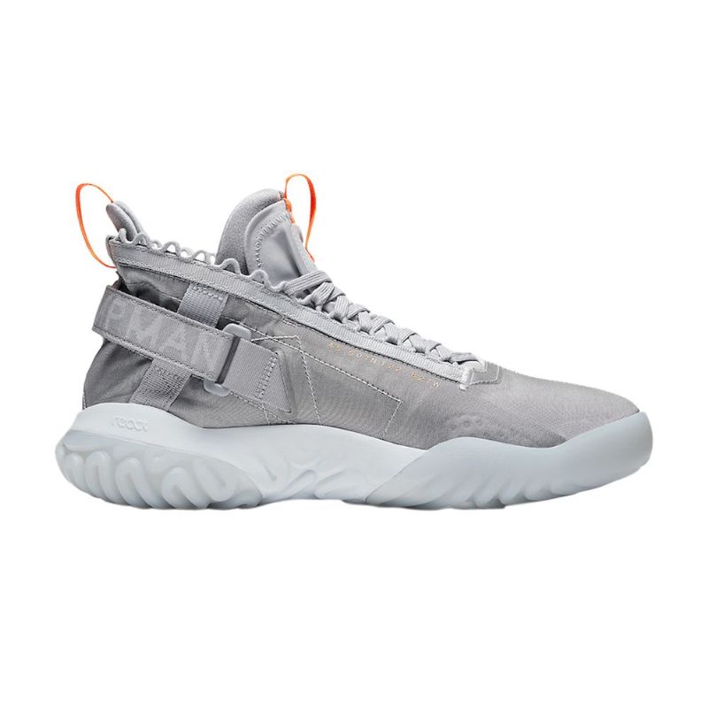Šedooranžové Pánské Boty Air Jordan Proto React