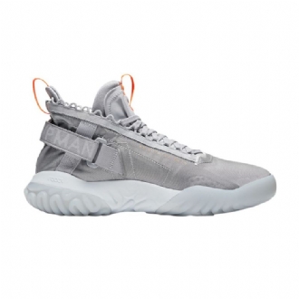 Šedooranžové Pánské Boty Air Jordan Proto React
