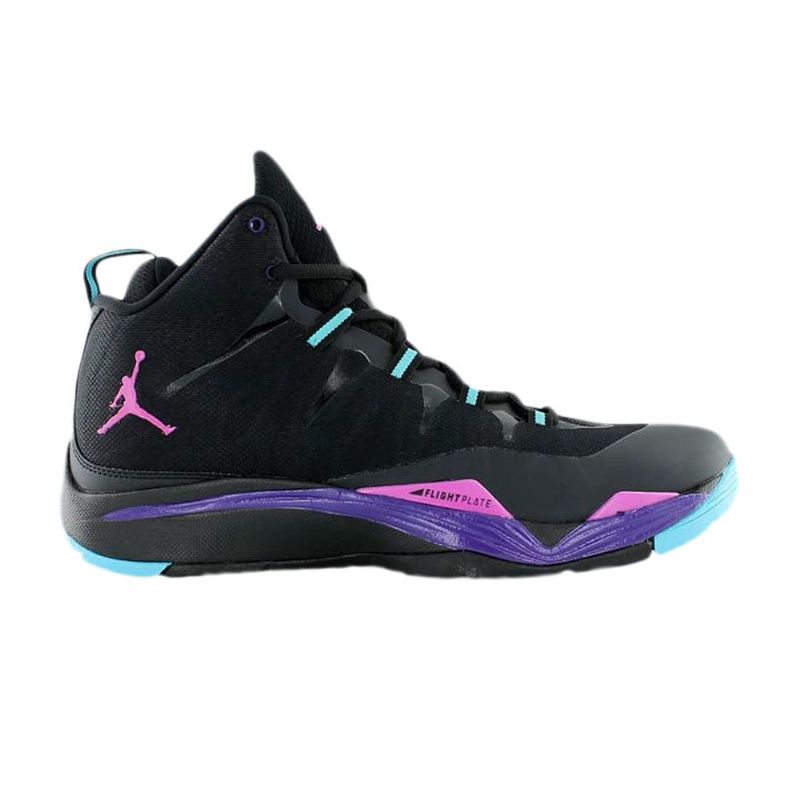 Pánské Boty Air Jordan Super.fly 2 Černá Růžová Nachový Modrý