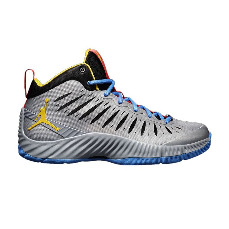 Pánské Boty Air Jordan Super.fly Rttg Šedomodré Černé